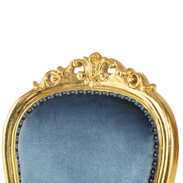 ギルディング(ゴールド)フレームフレンチロココカウチソファ