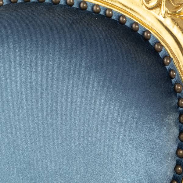 ギルディング(ゴールド)フレームフレンチロココカウチソファ