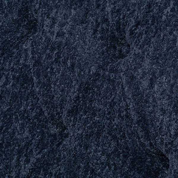 ネイビーブルーボアファブリックフレンチスタイル2シーターソファ　MouSofa(モーソファ)