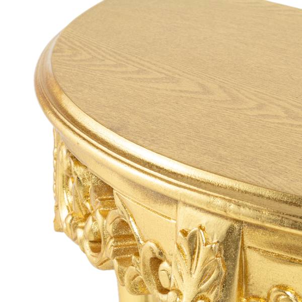 アンティークゴールドフレンチコンソールテーブル