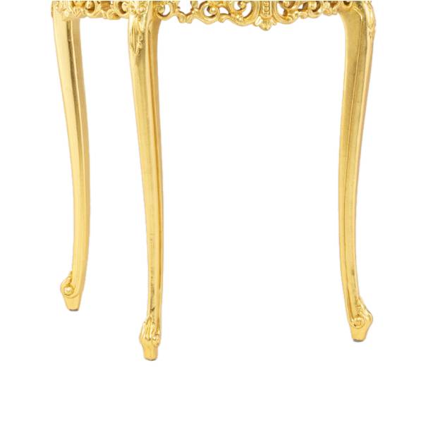 アンティークゴールドフレンチコンソールテーブル