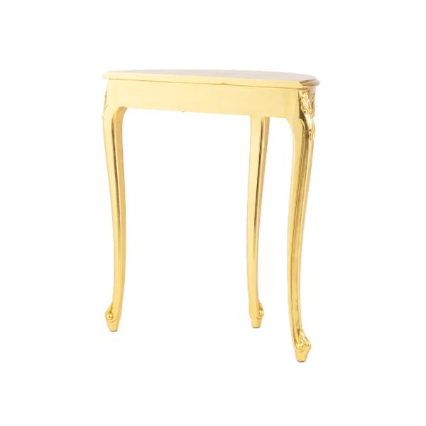アンティークゴールドフレンチコンソールテーブル