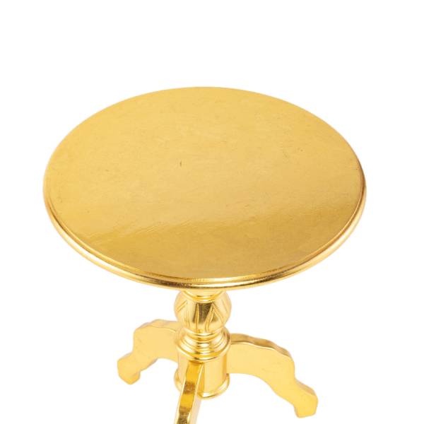 ギルディング(ゴールド)サイドテーブル