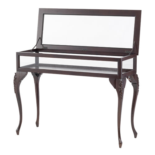 ダークブラウンロココ調ショーケース　E4016-1.2-5