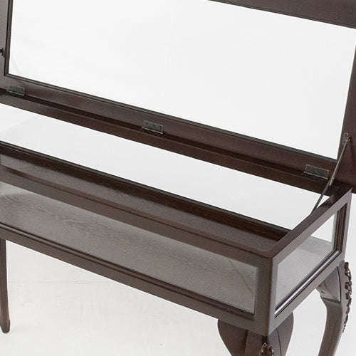 ダークブラウンロココ調ショーケース　E4016-1.2-5