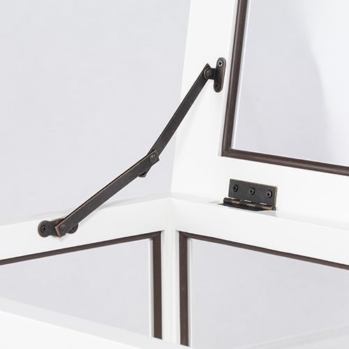 ホワイトロココ調ショーケース　E4016-1.2-18