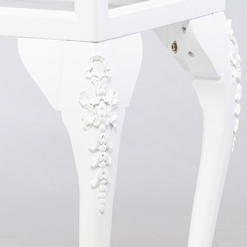 ホワイトロココ調ショーケース　E4016-1.2-18