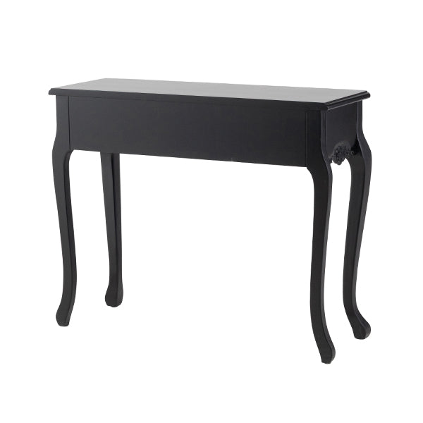 ブラックコンソールテーブル (ショップデスク)
