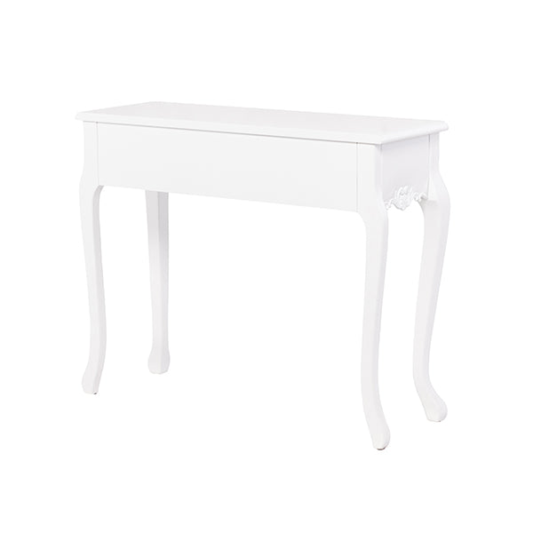 ホワイトコンソールテーブル (ショップデスク)