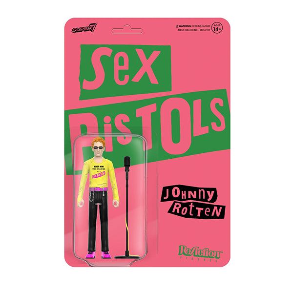 Sex Pistols Johnny Rotten ReAction Figure W2 (NMTB)（ジョニー・ロットン）
