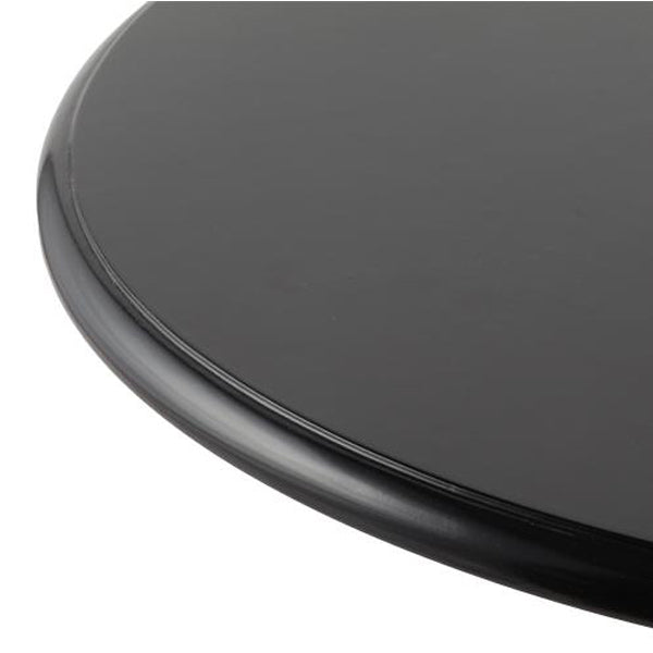 ブラックカフェテーブル