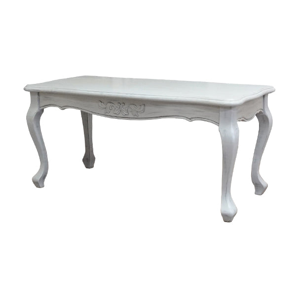 アンティークグレーロココ調ローテーブル