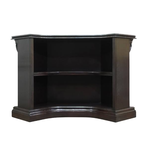 ダークブラウンコーナーカウンターテーブル