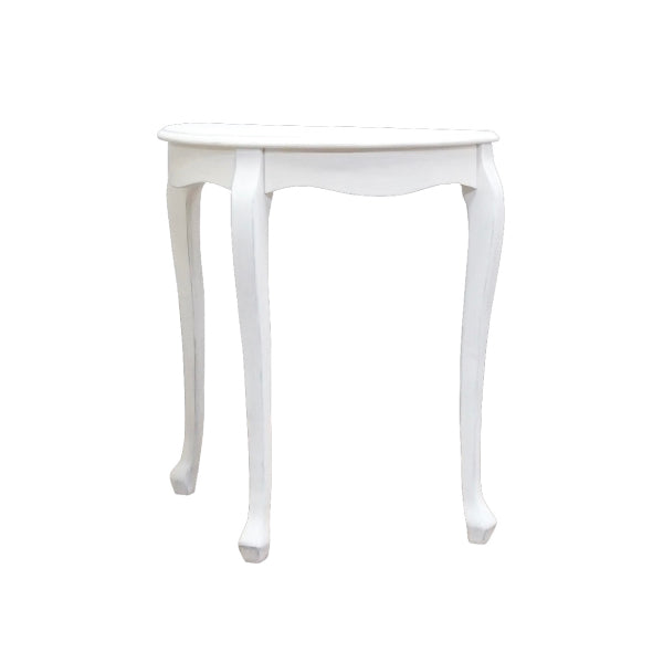 ホワイトコンソールテーブル