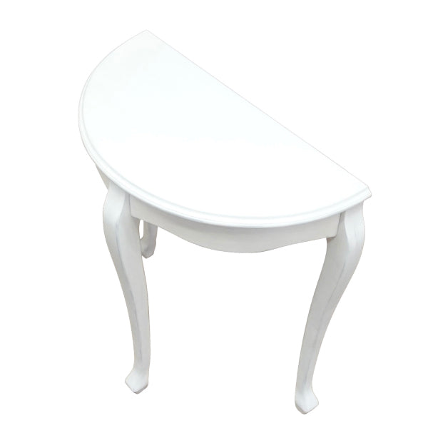 ホワイトコンソールテーブル