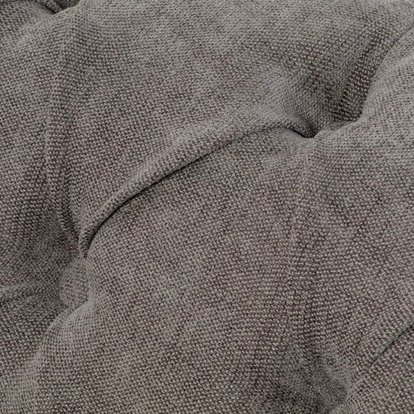 グレーファブリックコンパクトチェスターフィールド2.5シーターソファ　VINCENT(ヴィンセント)