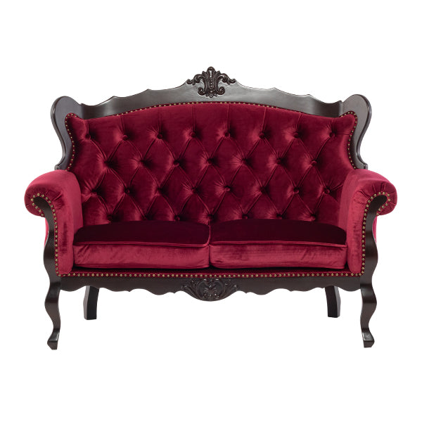 ロココ調2シーターソファ