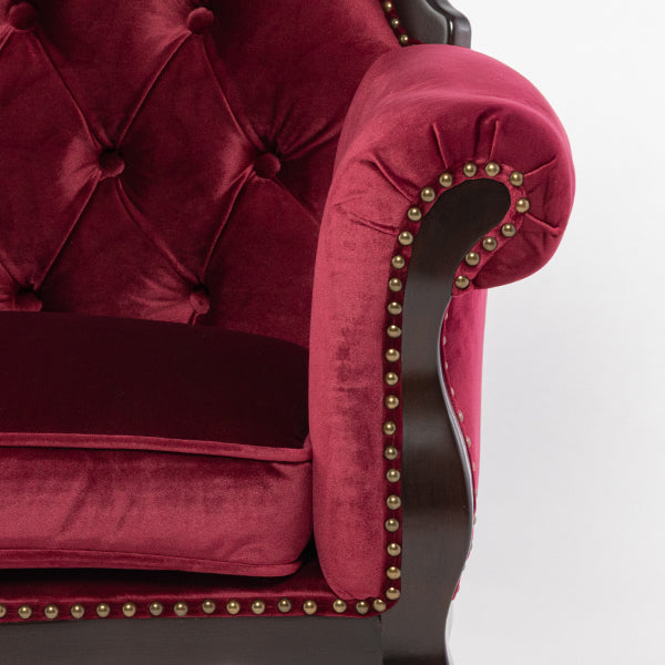 ロココ調2シーターソファ