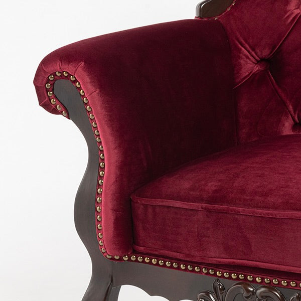 ロココ調シングルソファ