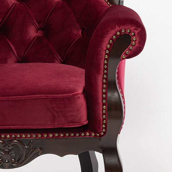 ロココ調シングルソファ