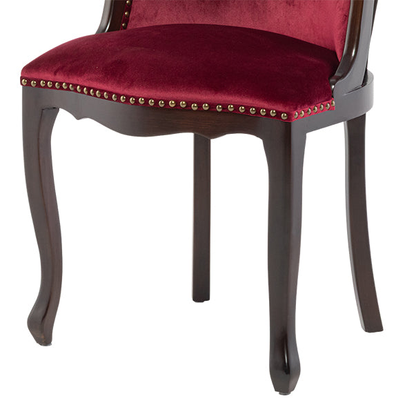 レッドベルベットバニティースツール