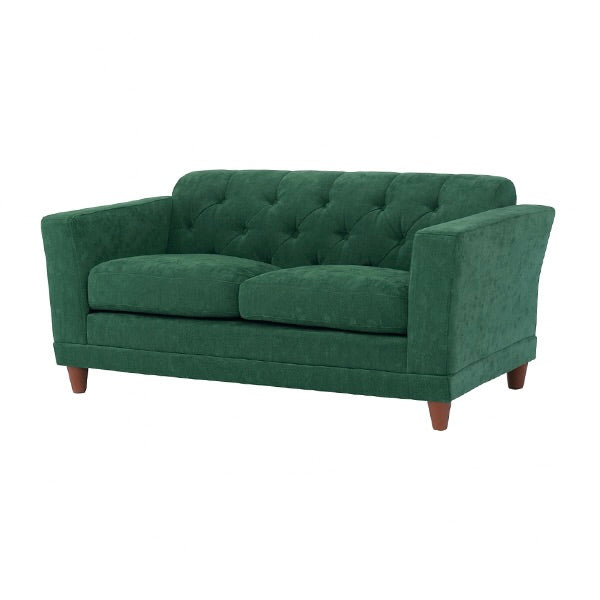 西海岸サーフスタイル　グリーンファブリックヴィンテージデザインソファ　VINCENT