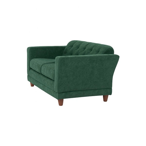 西海岸サーフスタイル　グリーンファブリックヴィンテージデザインソファ　VINCENT