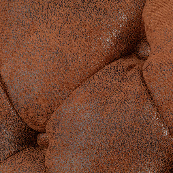 西海岸サーフスタイル  バックスキン調ファブリックヴィンテージデザインソファ