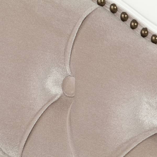 ホワイトフレームイタリアンロコココンパクトシングルソファ　Symphonyシリーズ