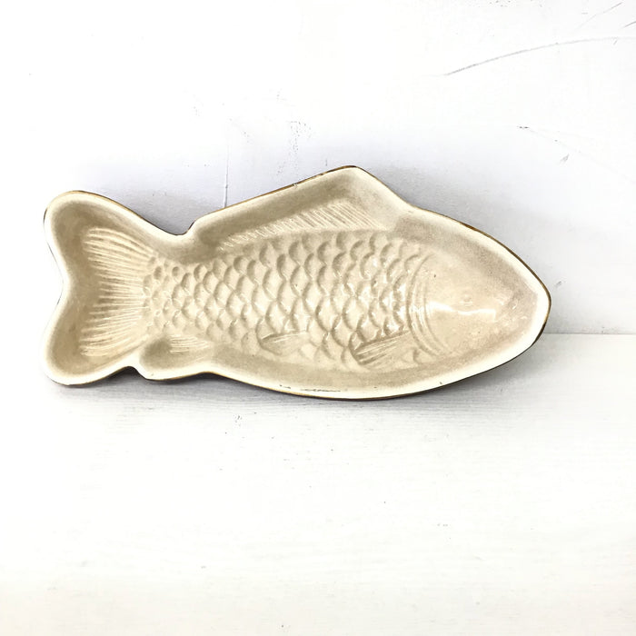 アンティーク お魚のプディングモールド Ceramic Fish Pudding Mold 32539B