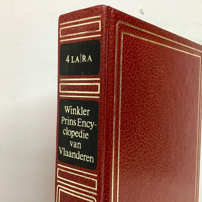 アンティーク 古書 洋書 本 Winkler PrinsEncy-clopedie van Vlaanderen 4LA/RA 33179AR