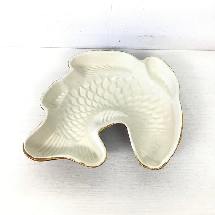 アンティーク お魚のプディングモールド Ceramic Fish Pudding Mold 32539A