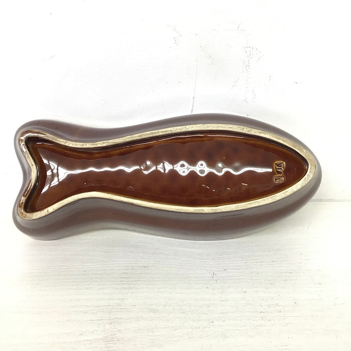 アンティーク お魚のプディングモールド Ceramic Fish Pudding Mold 32539F