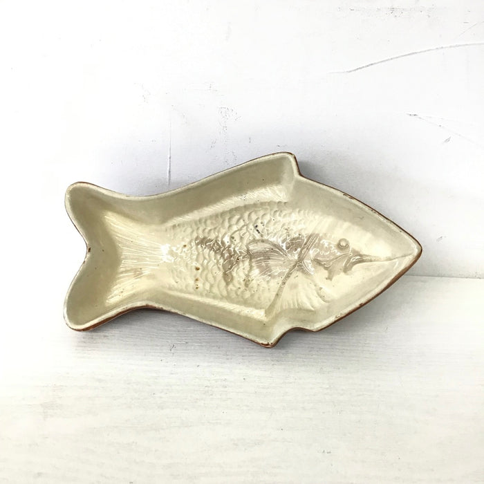 アンティーク お魚のプディングモールド Ceramic Fish Pudding Mold 32539D
