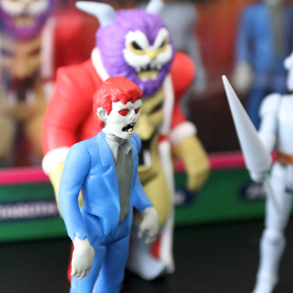 GHOSTS 'N GOBLINS REACTION FIGURES - PACK A (ASTAROTH, ARTHUR, ZOMBIE)