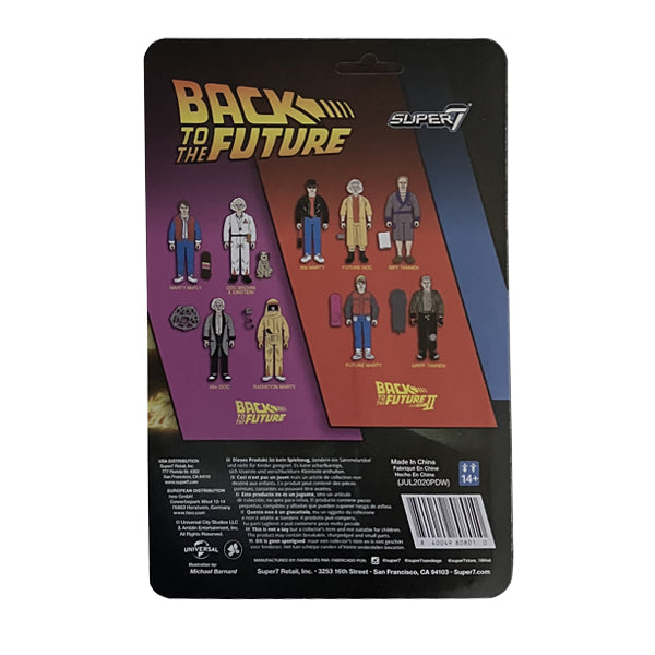 Back to the Future（バックトゥザフューチャー マーティマクフライ） ReAction Figure - Radiation Marty SUPER7